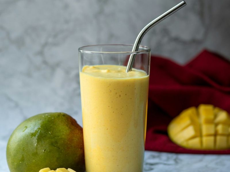 Mango milkshake